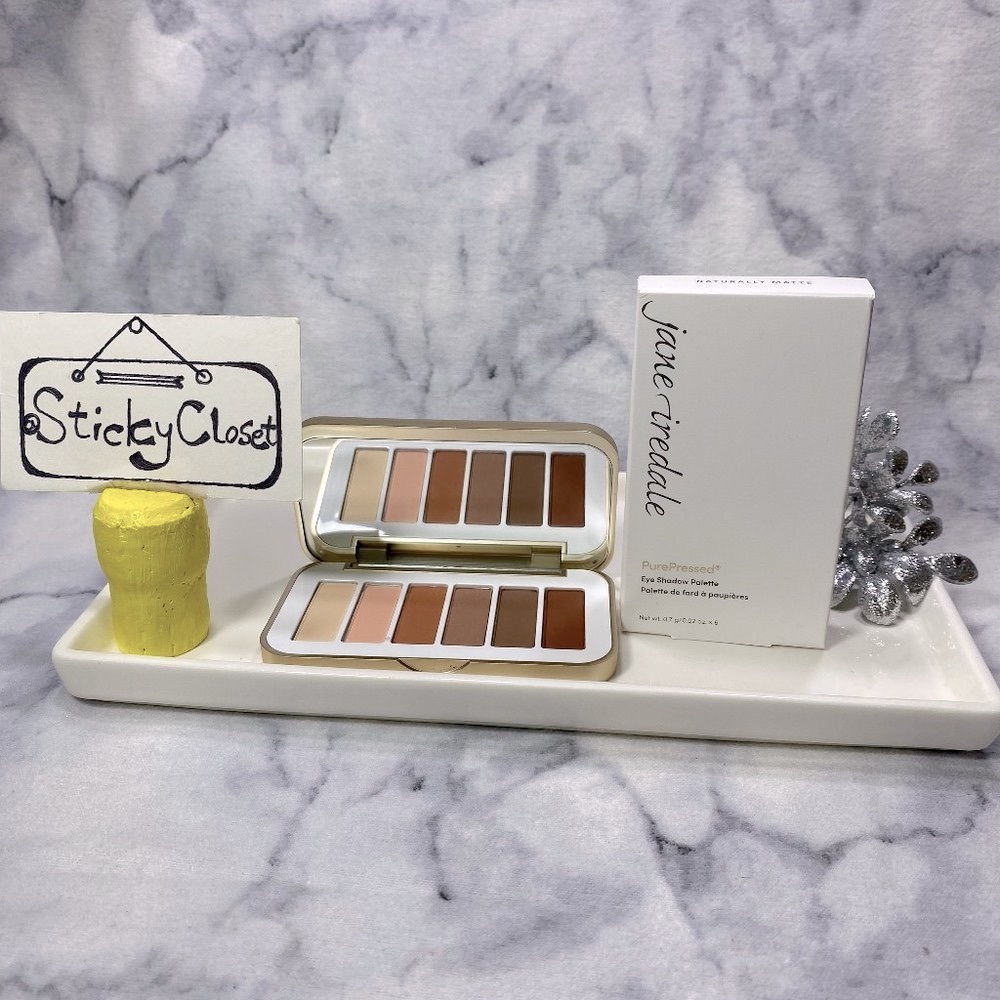Jane Iredale Beauty-Naturally Matte Eyeshadow Palette-Full 6 x 0.7 g-BOXED-NEW